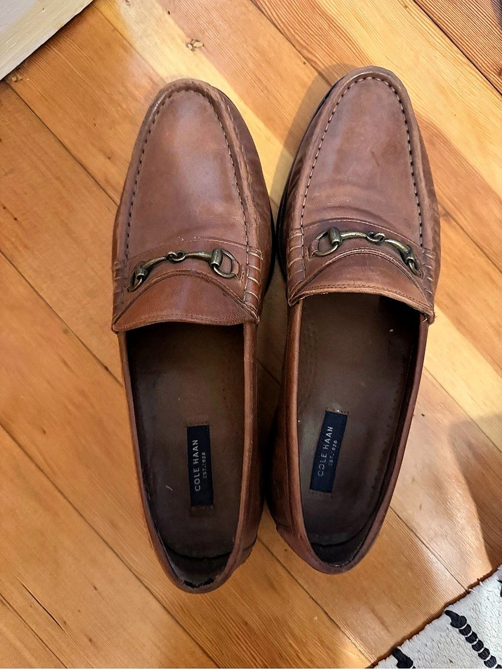 Cole Haan Bit Loafer Men's Brown Bit Loafers US 10.5